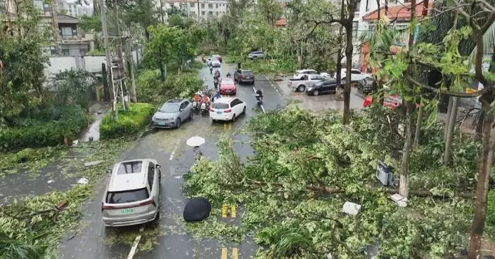 Relief operations underway as Typhoon Yagi lashes Hainan, Guangdong, Guangxi