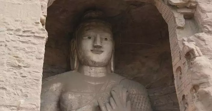 Shanxi protects ancient Buddhist grottoes through environmental conservation, 3D scanning