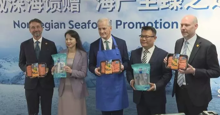 Norwegian PM hopes to hook bigger market for Atlantic salmon in China