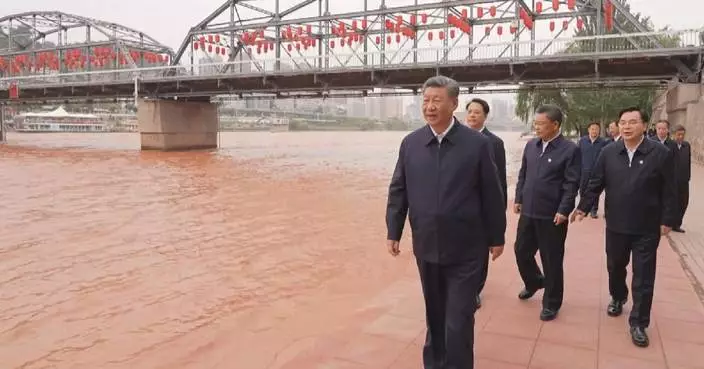 Xi inspects Lanzhou in northwest China&#8217;s Gansu Province