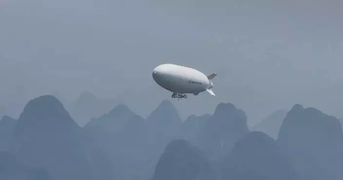 China&#8217;s first AS700 manned airship delivered to customer for commercial operation