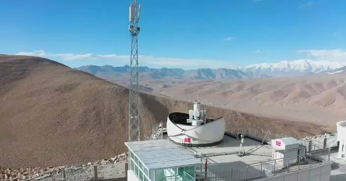 China builds laser communication ground station for massive satellite data transmission