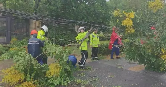 Relief efforts in full swing to deal with Typhoon Bebinca's aftermath