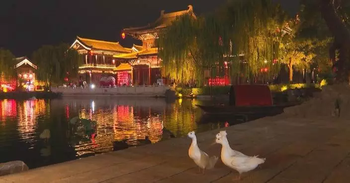 Millennia-old Chinese city blends ancient heritage with modern energy in thriving night economy