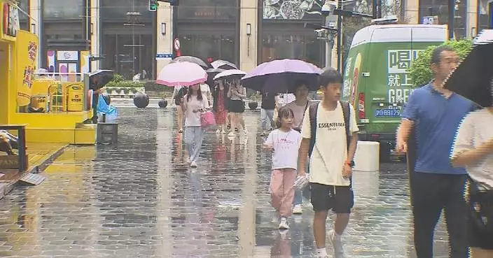 Life returning to normal as Typhoon Bebinca weakens while moving inland