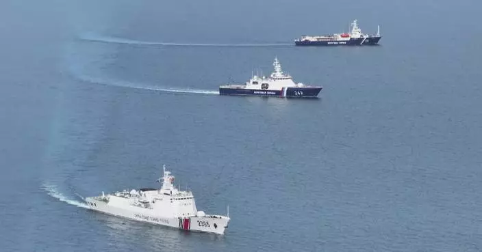 Chinese, Russian coast guards hold joint drills