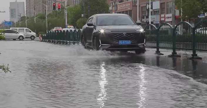 Typhoon Pulasan deluges eastern Chinese cities