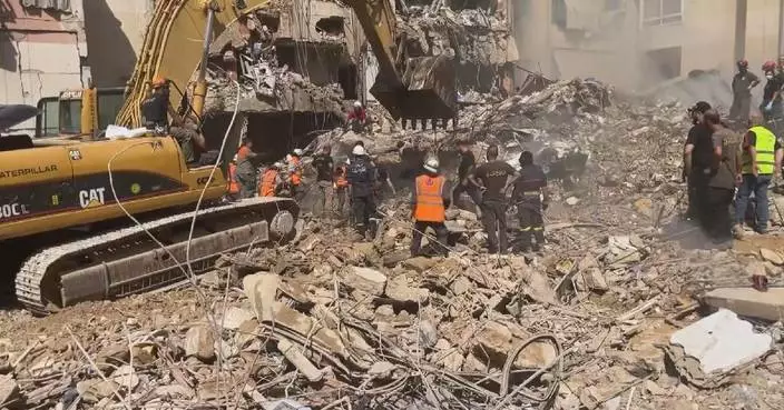 Rescue underway after Israeli airstrike kills at least 31 in southern Beirut