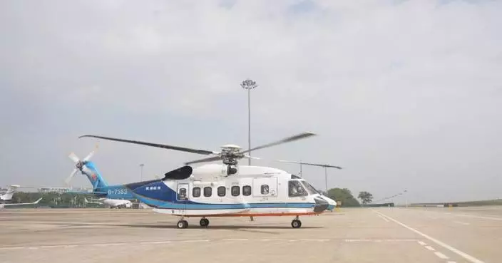 China opens helicopter route linking Guangzhou, Hong Kong