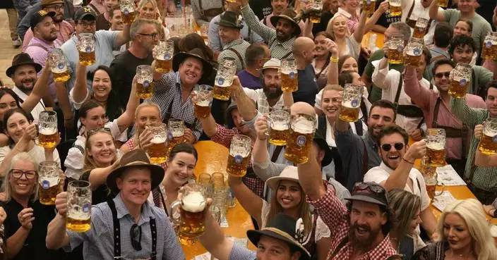 Beer and merriment flow at the 189th Oktoberfest in Munich