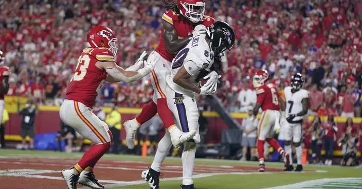 Xavier Worthy scores 2 TDs in NFL debut, giving the Chiefs' offense another dangerous dimension