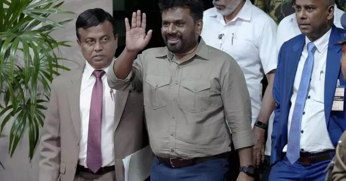 Marxist Anura Kumara Dissanayake sworn in as Sri Lanka&#8217;s president