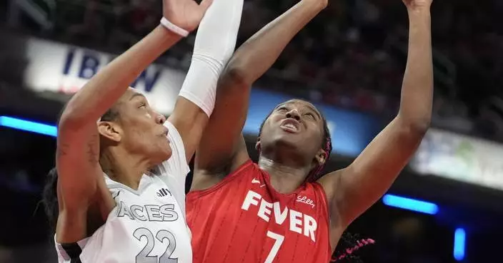 Aces star A'ja Wilson breaks WNBA single season scoring record as Aces beat Fever