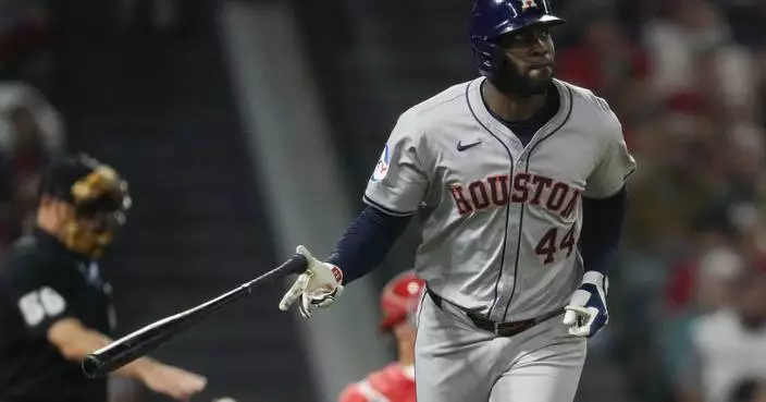 Houston&#8217;s Yordan Alvarez improving but isn&#8217;t sure when he&#8217;ll return from sprained right knee