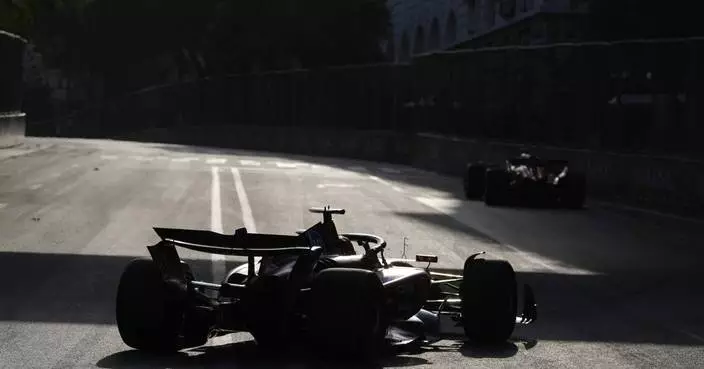 Leclerc qualifies on pole for the Azerbaijan Grand Prix. Title challenger Norris 17th