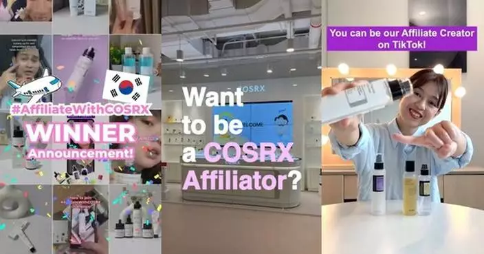 COSRX&#8217;s #AffiliateWithCOSRX TikTok Challenge Season 1 Wraps Up with 69M+ Views