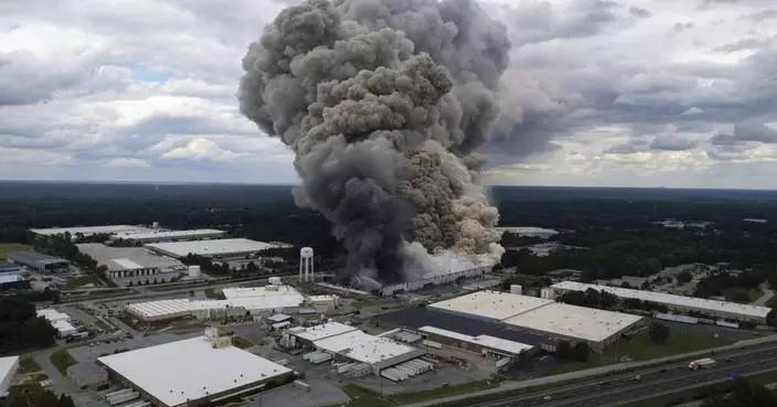 Over 90,000 Georgia residents sheltering a day after chemical plant fire sends chlorine into the air