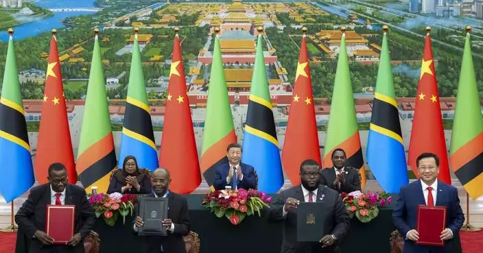 Chinese and African leaders hold a summit on deepening cooperation in a divided world