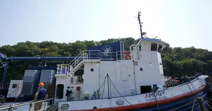 Tugboat powered by ammonia sails for the first time, showing how to cut emissions from shipping