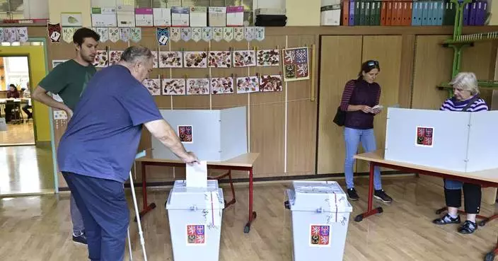 Czechs vote in the runoff election for a third of the seats in Parliament's upper house