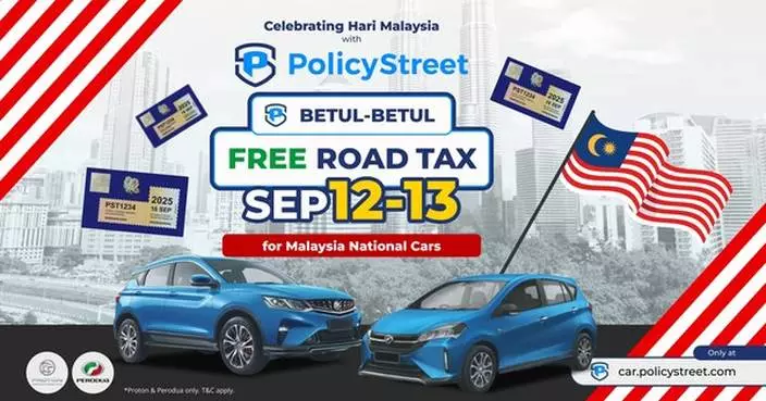 Keranamu Malaysia &#8212; PolicyStreet Offers FREE Road Tax to All National Cars for Malaysia Day