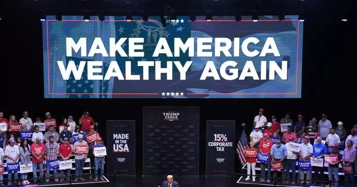 In dueling speeches, Harris is to make her capitalist pitch while Trump pushes deeper into populism