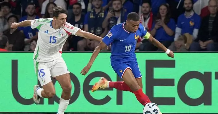 France captain Mbappé on bench vs. Belgium in Nations League