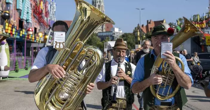 Oktoberfest is open. The world’s largest folk festival begins after ceremonial keg-tapping