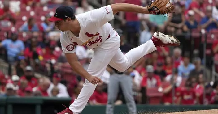 Andre Pallante allows 1 hit in 7 innings as Cardinals beat Guardians 2-1