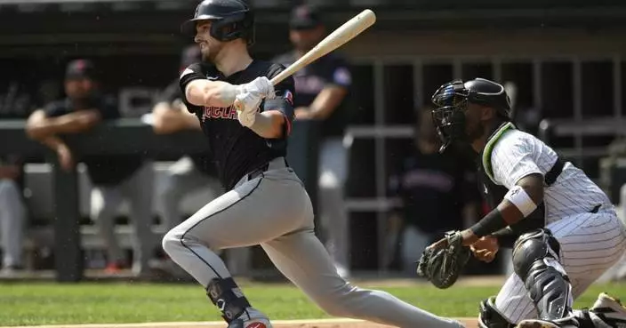 Lane Thomas has 4 RBIs to lead Guardians over White Sox 6-4