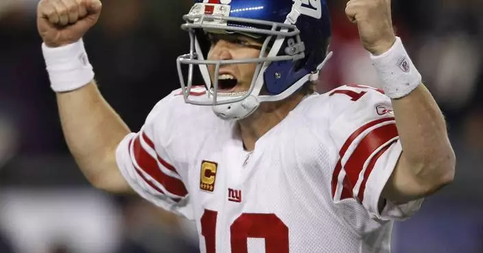 Eli Manning leads group of 1st-time eligible nominees for Pro Football Hall of Fame