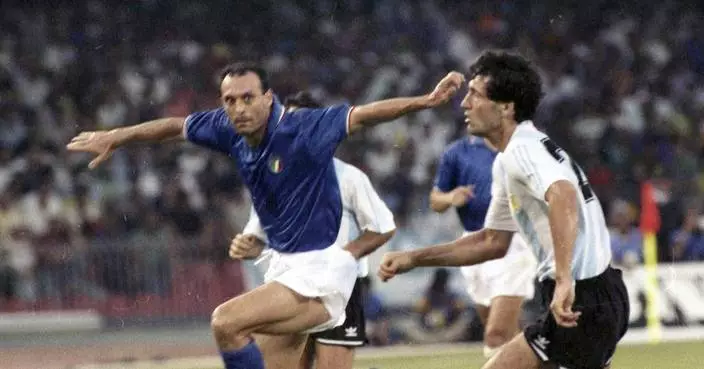 Salvatore 'Totò' Schillaci, the Italy striker who was top scorer at 1990 World Cup, dies at 59