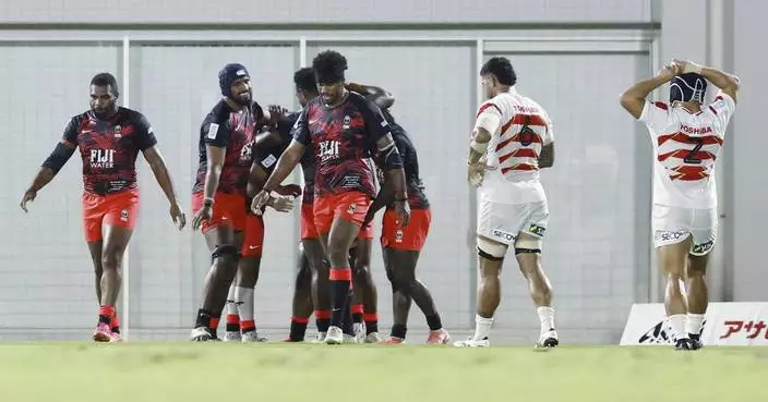 Fiji wins Pacific Nations Cup after overwhelming Japan in Osaka