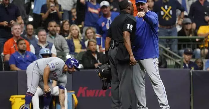 Mets manager Carlos Mendoza ejected from pivotal game against Brewers