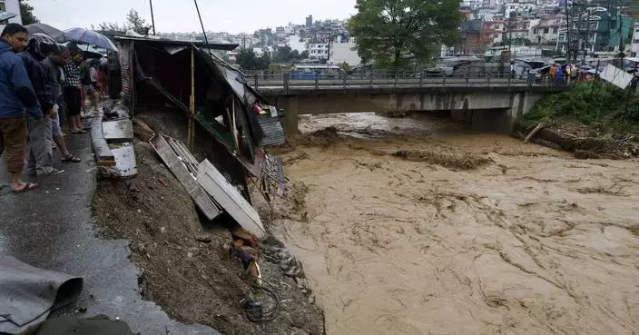 Death toll in Nepal flooding and landslides reaches at least 100, with dozens still missing