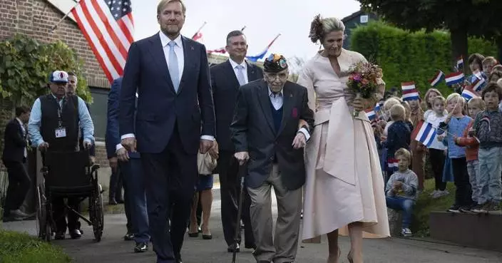 A tiny village has commemorated being the first Dutch place liberated from World War II occupation