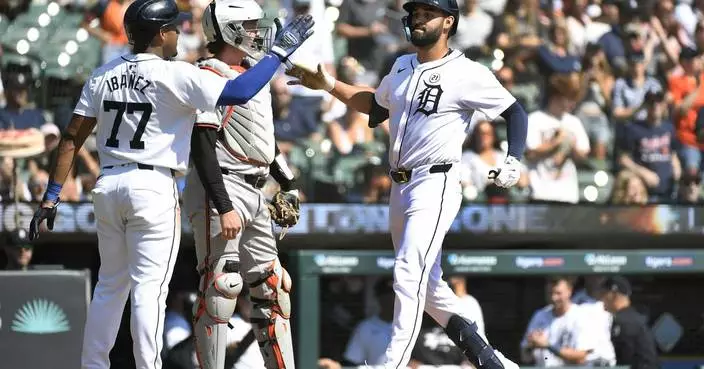 Riley Greene homers twice and surging Tigers top struggling Orioles 4-2