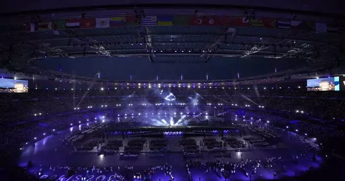 France waves farewell to its sporting summer at the Paralympics closing ceremony