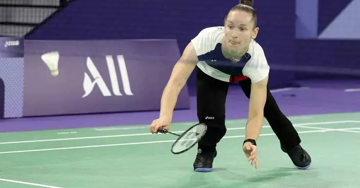 Ukrainian badminton player chasing first Paralympic medal with an unexpected guest in the stands