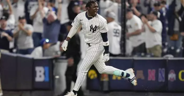 Yankees edge Royals 4-3 in 11 innings on infield single by Jazz Chisholm Jr.