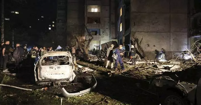 21 wounded in Russian strikes that hit apartment buildings in Ukrainian city of Kharkiv