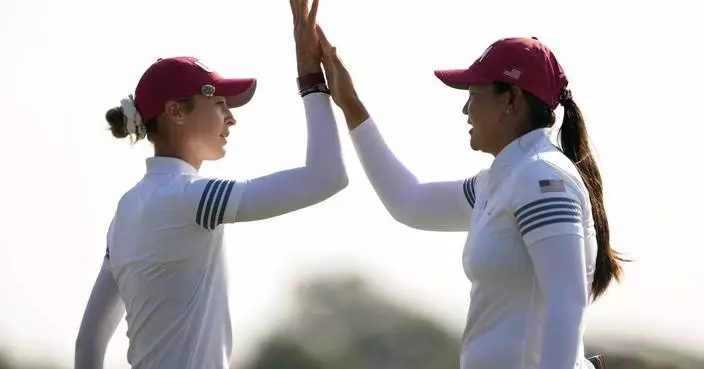 Korda and Corpuz get a good bounce and help maintain Americans&#8217; big Solheim Cup lead over Europe