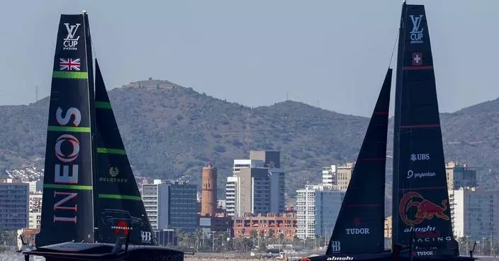 Italy's Luna Rossa and Britain's INEOS Britannia take commanding leads in America's Cup semifinals