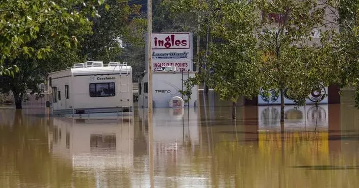 The Latest: Helene&#8217;s death toll rises to more than 130 as Biden announces North Carolina visit