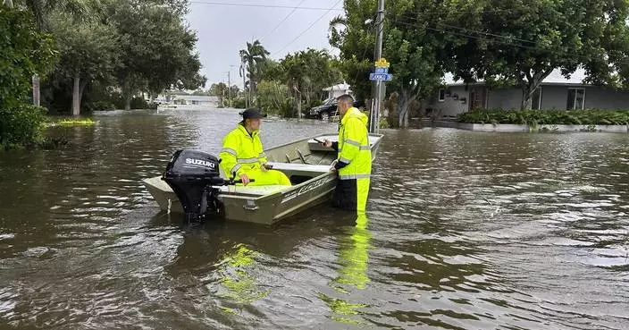 Rescuers save and assist hundreds as Helene's storm surge and rain create havoc