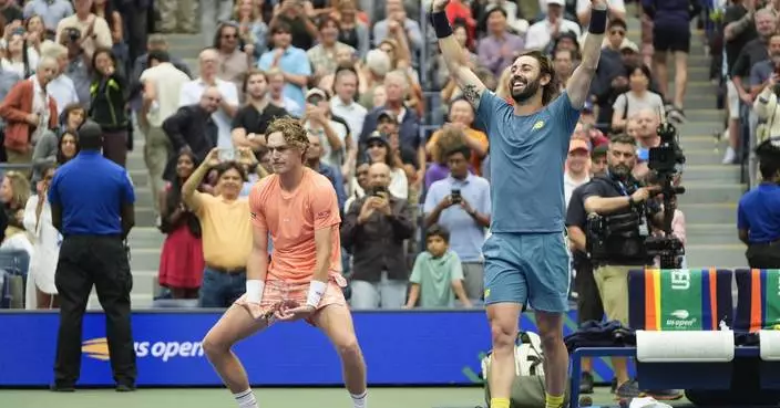 Max Purcell and Jordan Thompson of Australia win the US Open men&#8217;s doubles title