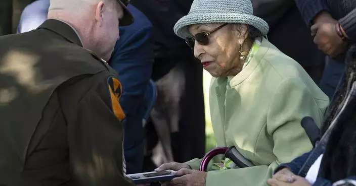 80 years after D-Day the family of a Black World War II combat medic receives his medal for heroism