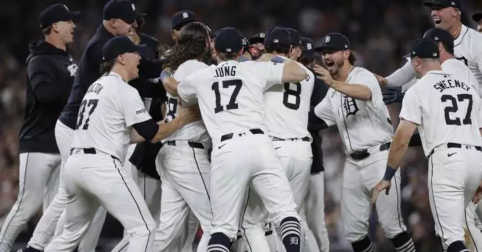 Tigers clinch AL wild card with 4-1 win over White Sox, ending decade-long postseason drought