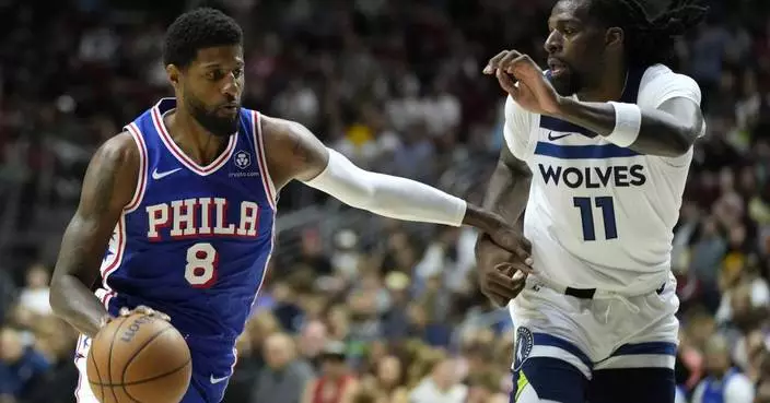 76ers rule Embiid and George out for opener with injuries. Bucks&#8217; Middleton also expected to be out