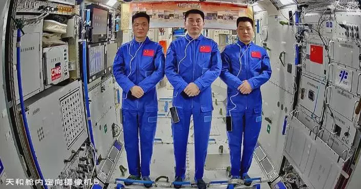 China&#8217;s Shenzhou-18 crew send National Day greetings from space